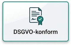 Lokale Verarbeitung — kein Cloud-Upload